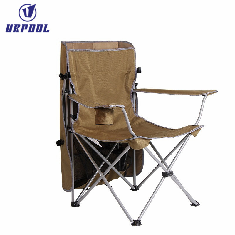 Portable fishing chair with sunshade, folding chair for fishing beach chair backrest with shed,camping chair