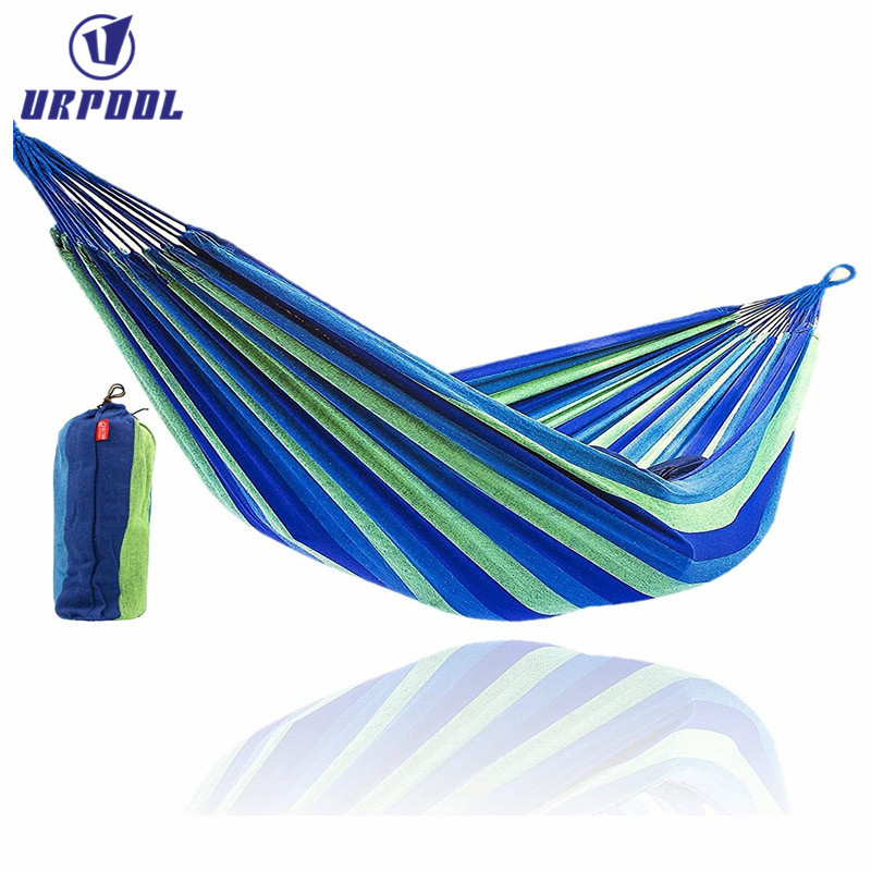 Outdoor Leisure Cotton Hammocks Camping Stand Sleeping Lightweight And Compact Backpacking Hammock, Brazilian Hammock