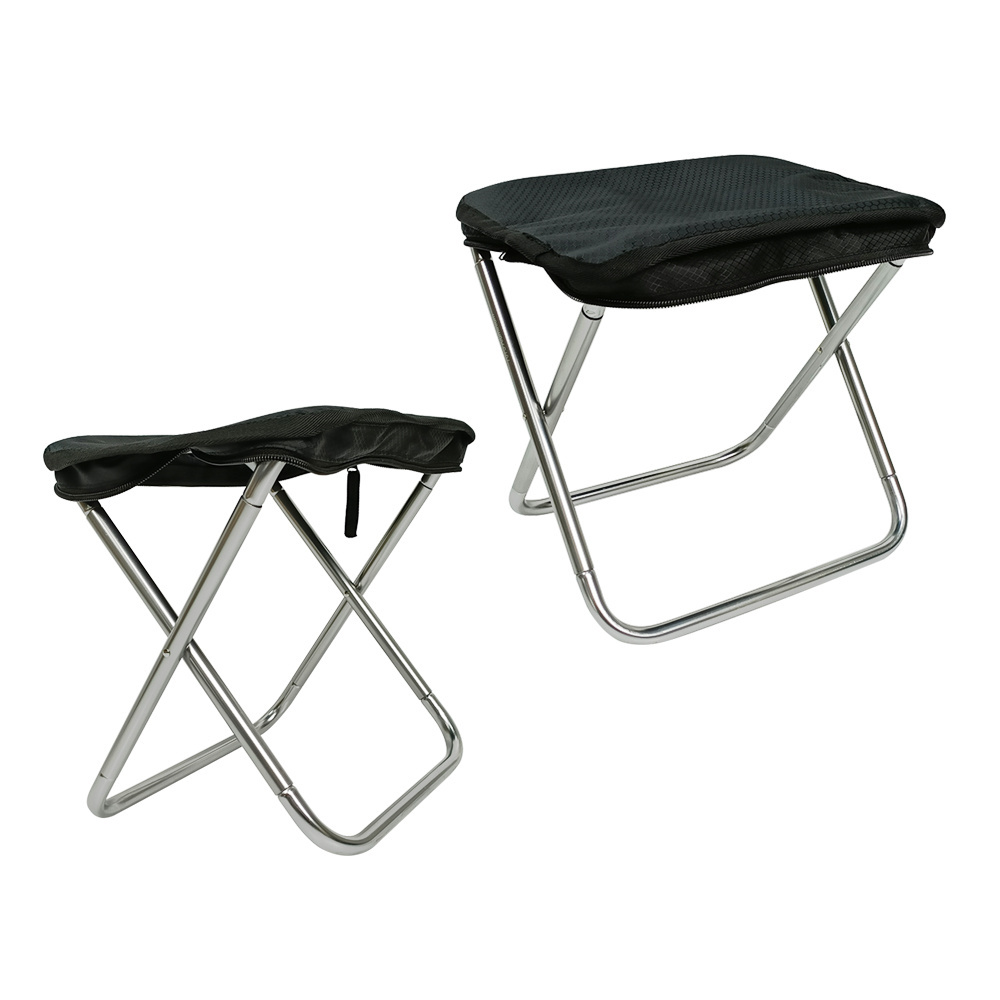 Mini Camping Chair, Outdoor Folding Aluminum Alloy Fishing chair, Portable Camping Stool, with Storage Bags for Adults Fishing