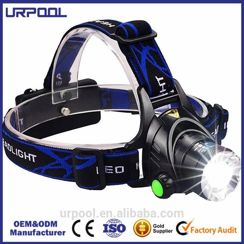 led head lamp with head strap powerful headlamp 10w led light