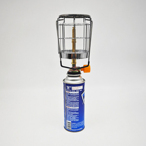 Camping Butane Gas Lantern Outdoor Gas Tent Lamp Emergency Essential Lights with carry bag