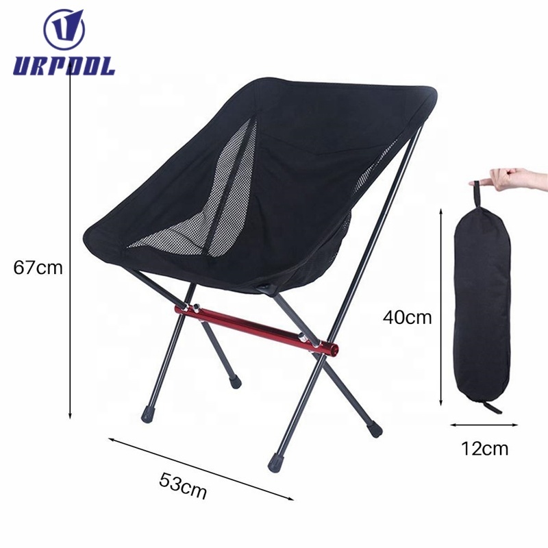 Portable Lightweight Folding Chairs Heavy Duty beach chair outdoor Camping chair with carry bag for Camping, Backpacking