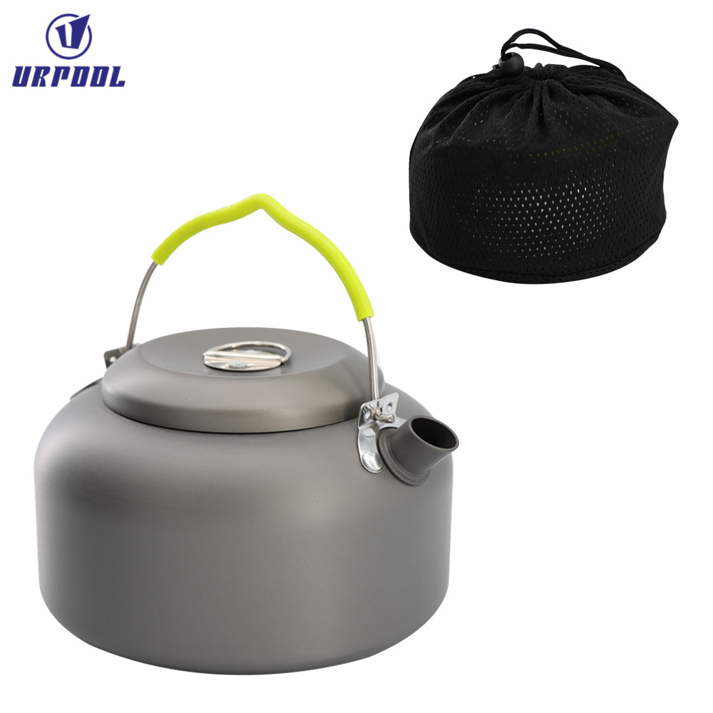 Camping Water Kettle Outdoor Portable Teapot Coffee Pot Open Fire Cookware for Hiking Camping Travel Picnice for Boiling Water