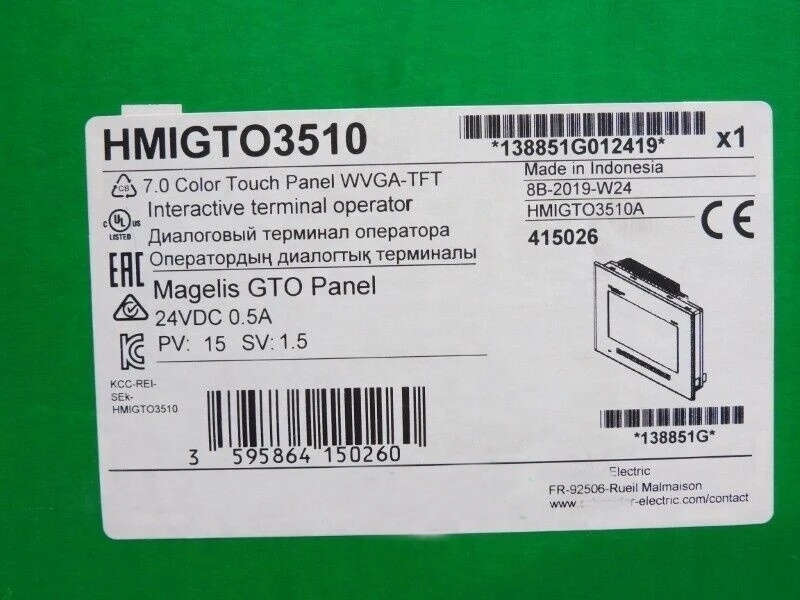 Original New HMI Touch Screen HMIGTO3510 HMIGTO4310 HMIGTO5310 HMIGTO6310  7-12 inch Operator Panel