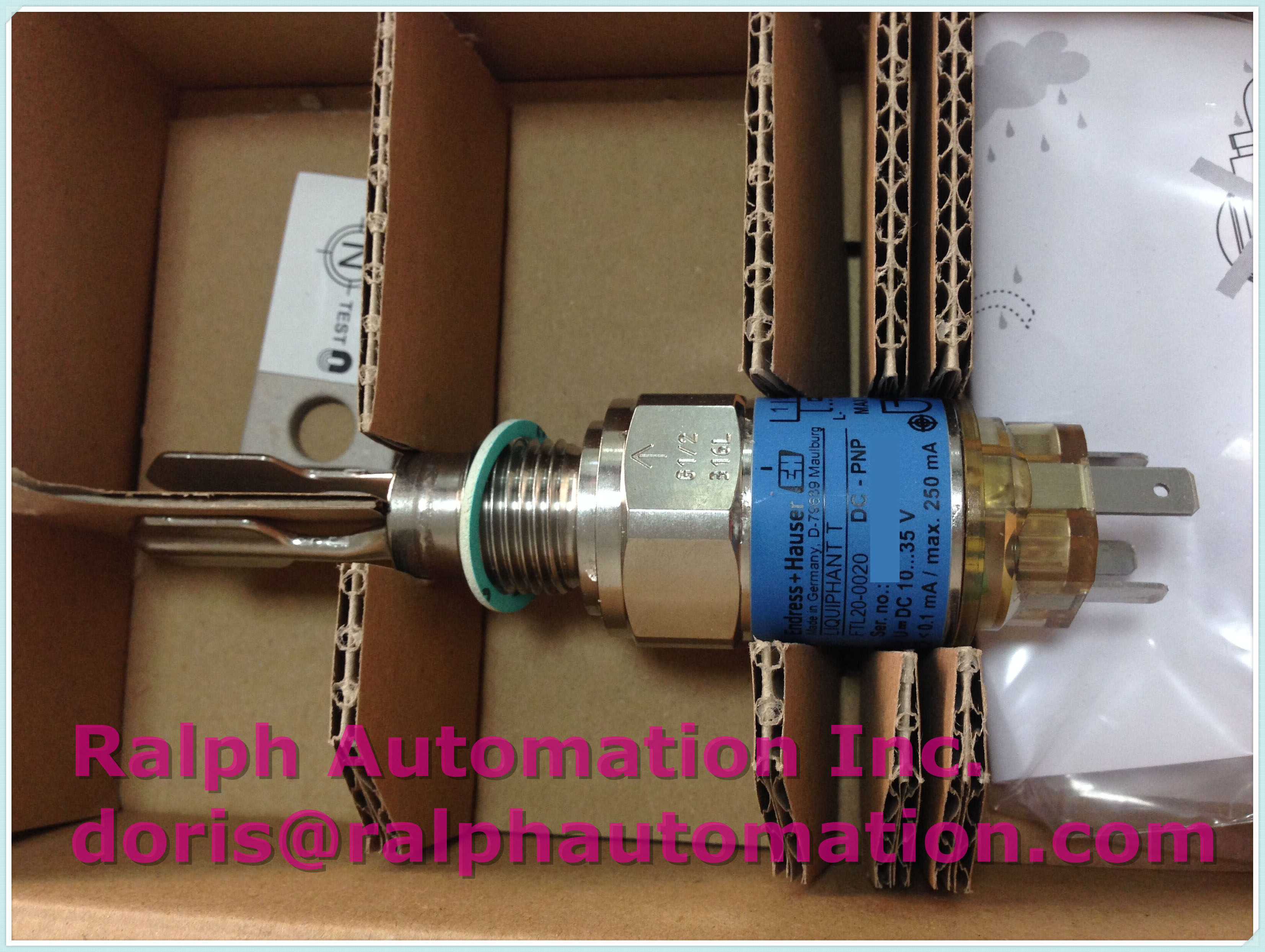 New Endress+Hauser Pressure Transmitter PMD75-4HUW3/101