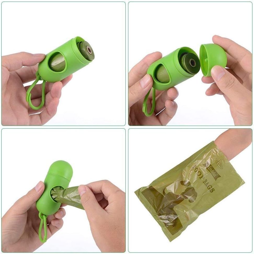 Eco-Friendly Cornstarch Solution Custom Biodegradable Dog Poop Bags Available at Wholesale Price from India