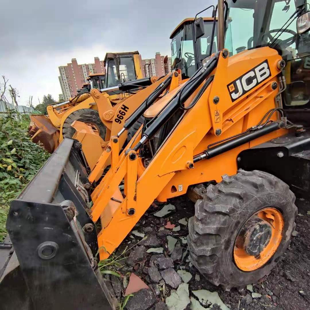 Earth-moving  4X4 Machinery JC 3CX Used Tractor Backhoe wheel front  loader for sale