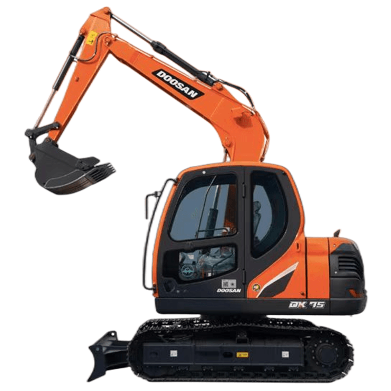 Doosan DH70-7 crawler digger chinese machine mini excavator Used Excavator For Sale Sell at a low price