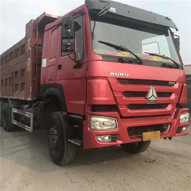 Sinotruk Brand 95% New Stock 6x4 Dump Trucks 371 hp howo tipper trucks for sale