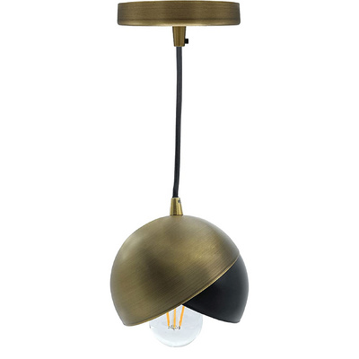 Matte Black kitchen pendant lighting Metal Shade pendant light fixture 6 Inch Mini orb light BestSuppliers