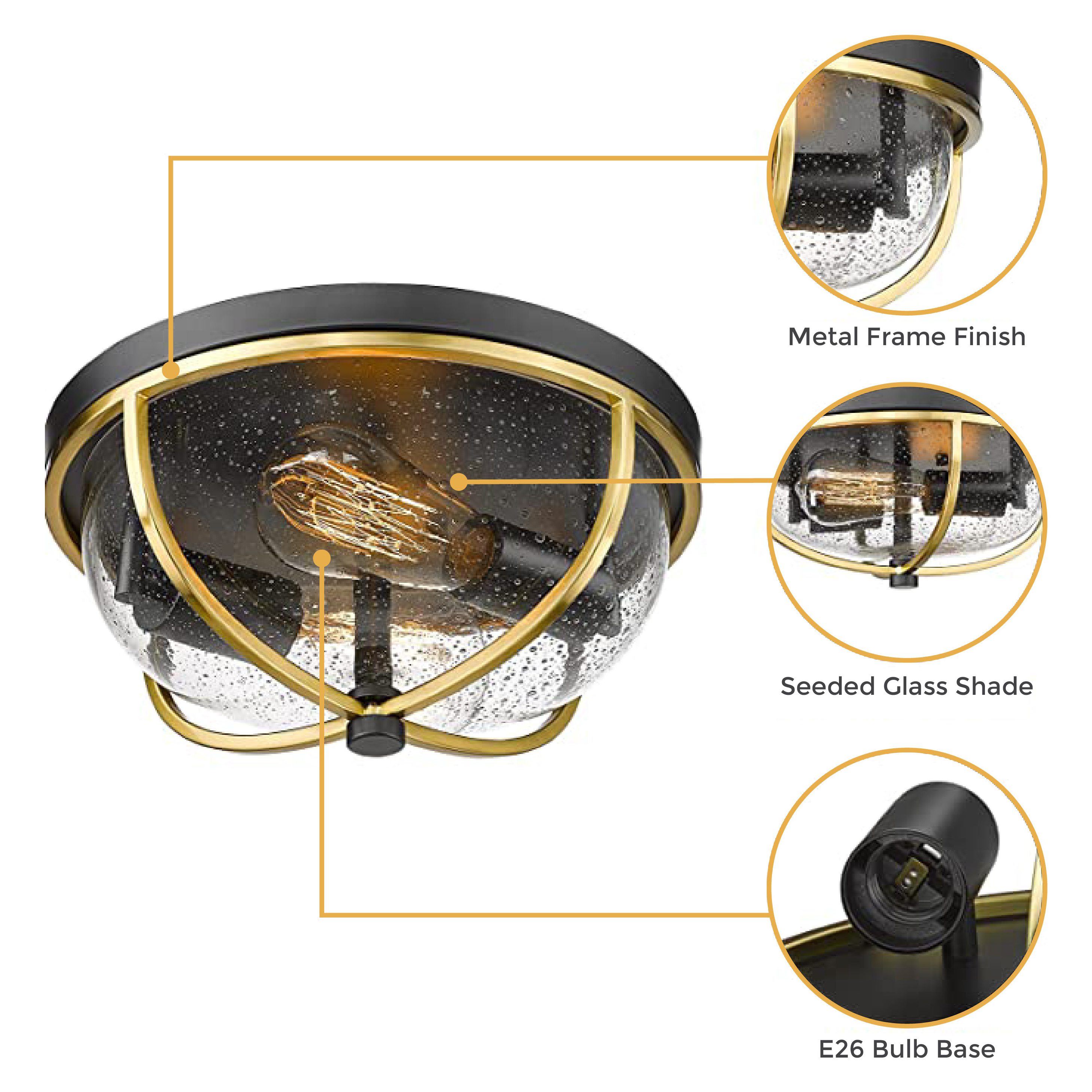 gold ceiling light Glass flush ceiling light Modern outdoor light fixtures ceiling mount