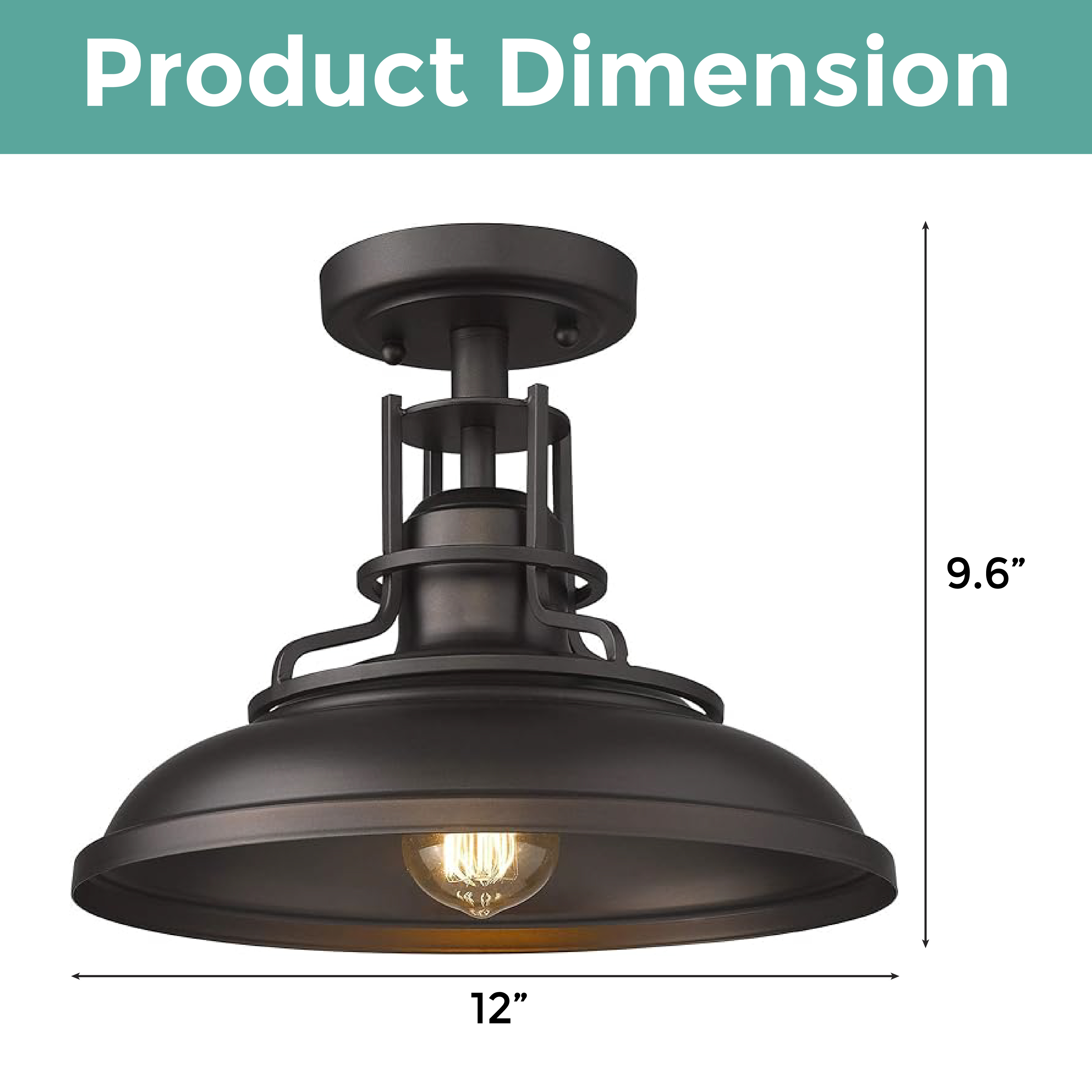 Hallway farmhouse ceiling light fixture black semi flush mount light fixture