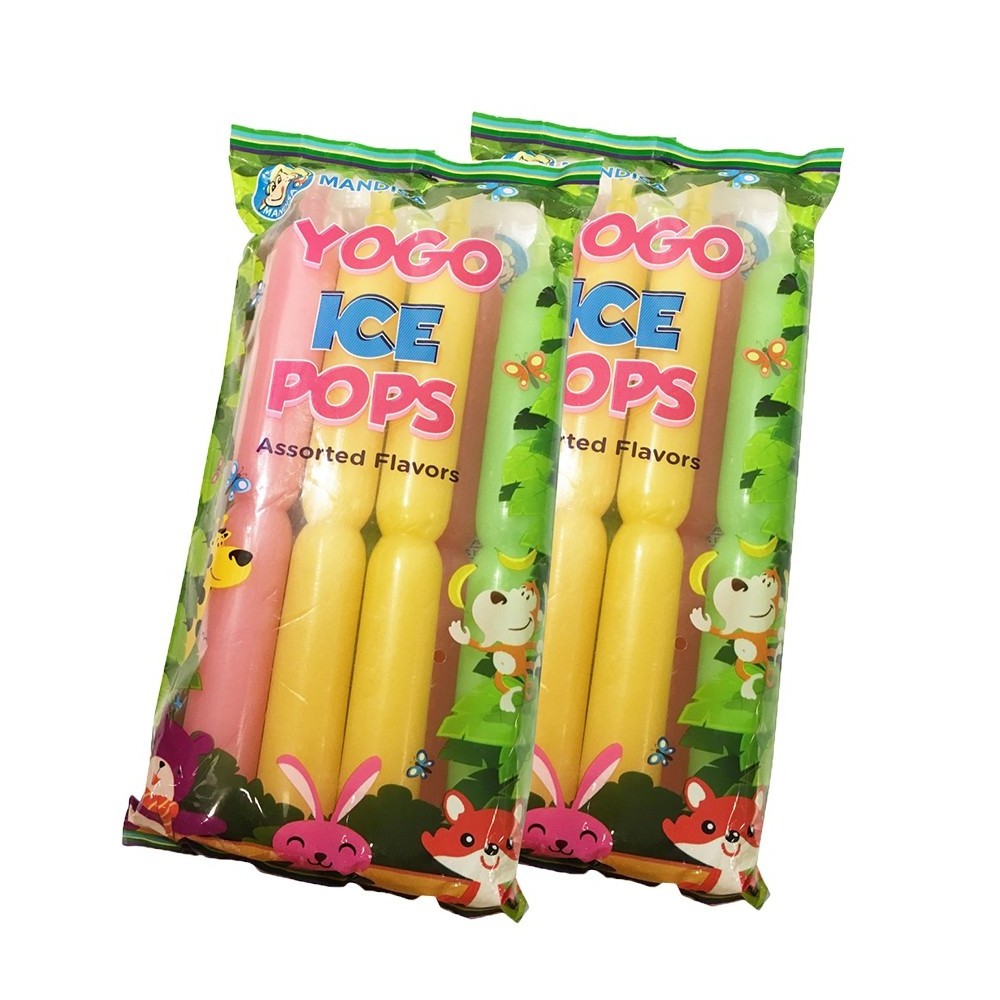 Pudding Fruit Jelly with Water, Fructose Syrup and Natural Flavors Josh Bosh hot selling Yogo Ice Pops 15 Bags / 8 Pieces