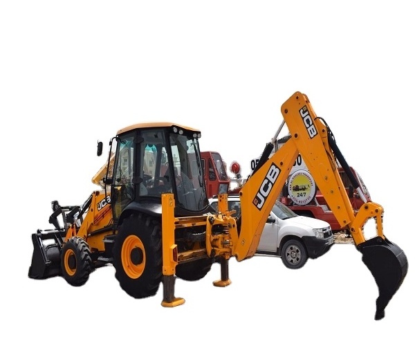 Used secondhand JCB3CX 4CX Hot Sale Mini Small Tractor with Front End Loader and Backhoe GOOD PRICE and good performance