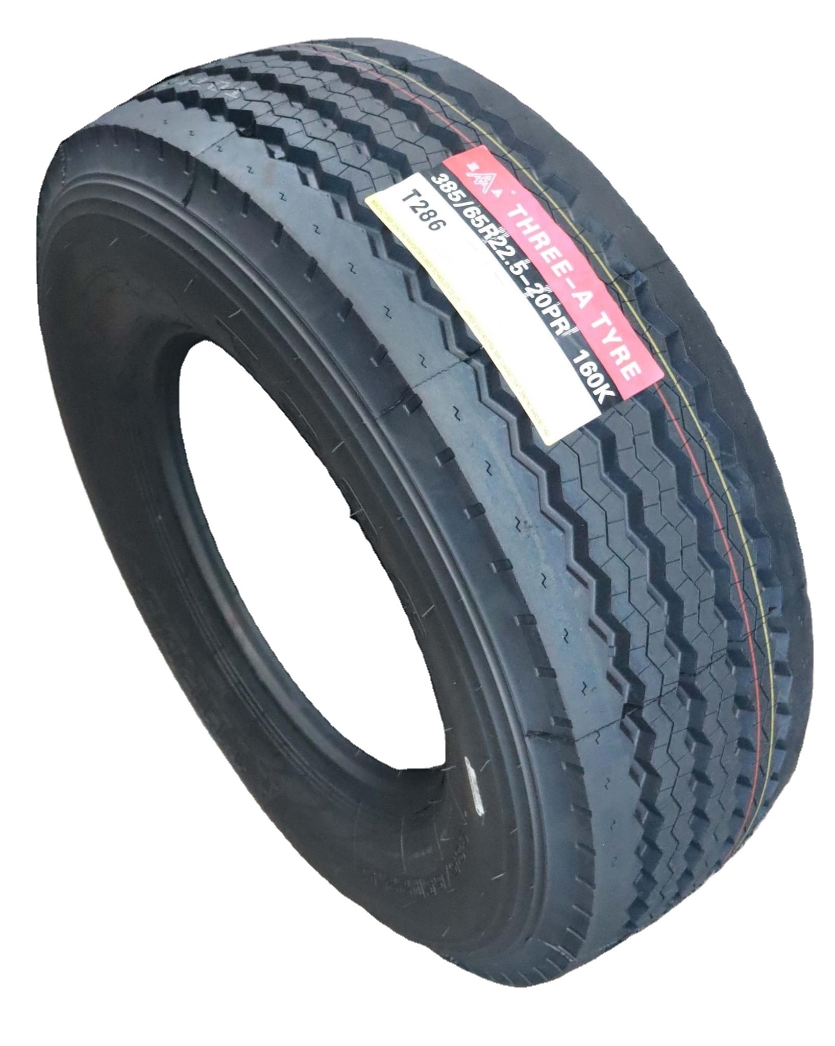 tubeless tires for trucks 385/65/22.5 trailer tires 385/65r22.5 for sale Three A 385 65 22.5