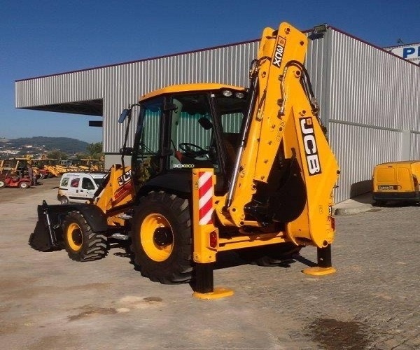 Used secondhand JCB3CX 4CX Hot Sale Mini Small Tractor with Front End Loader and Backhoe GOOD PRICE and good performance