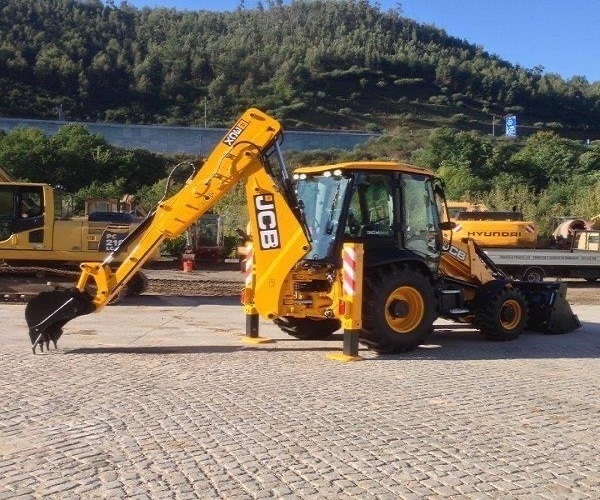 Used secondhand JCB3CX 4CX Hot Sale Mini Small Tractor with Front End Loader and Backhoe GOOD PRICE and good performance