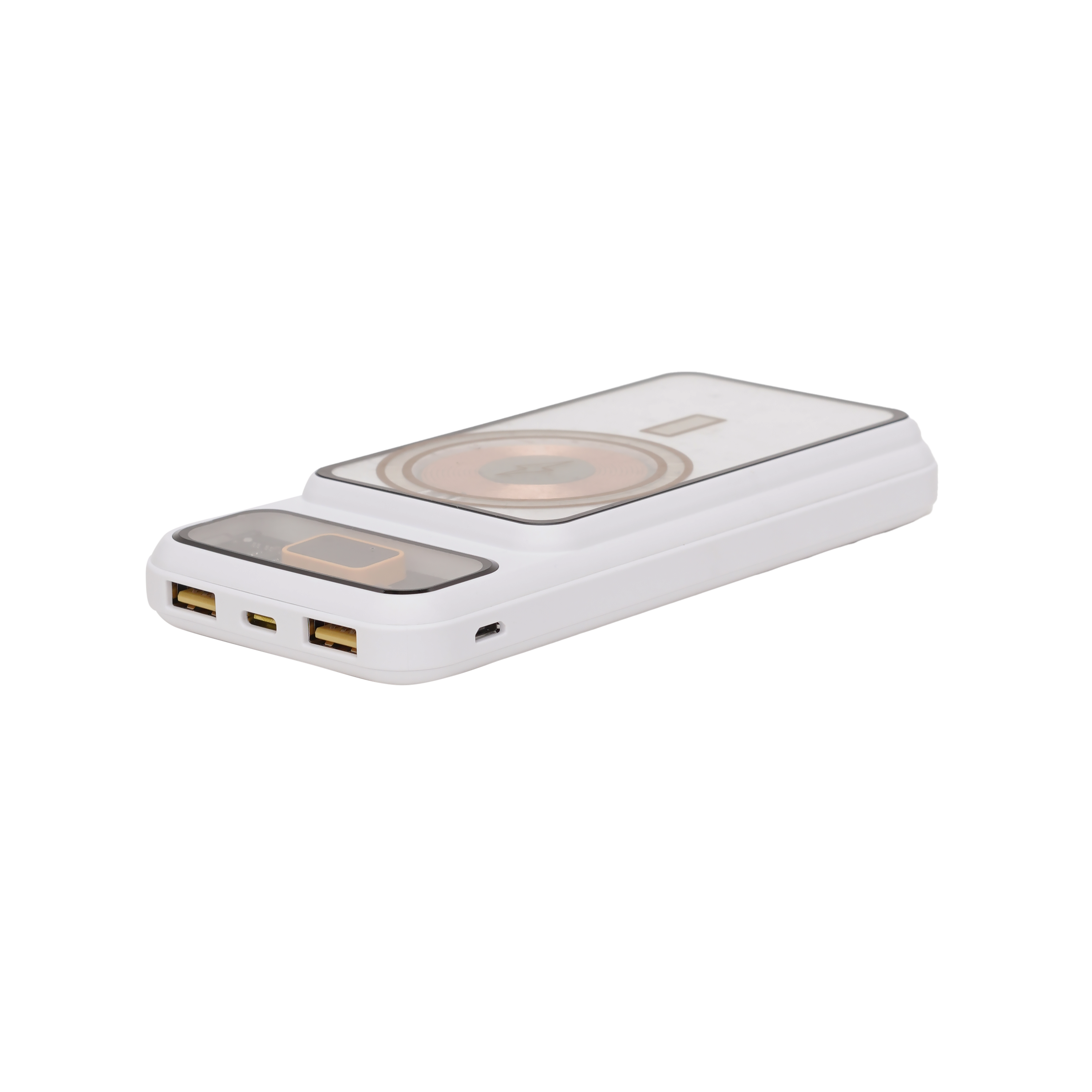 Transparent Magnetic Wireless 5w Charging Treasure 10000mah Power Bank Two-way Fast Charging Mobile Power From India