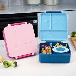 Small Kids Stainless Steel Lunch Box Containers With Compartments