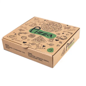 Good Quality Eco-Friendly Recycled Material Custom Shipping Boxes Wholesale Pizza Box Packaging Boxes