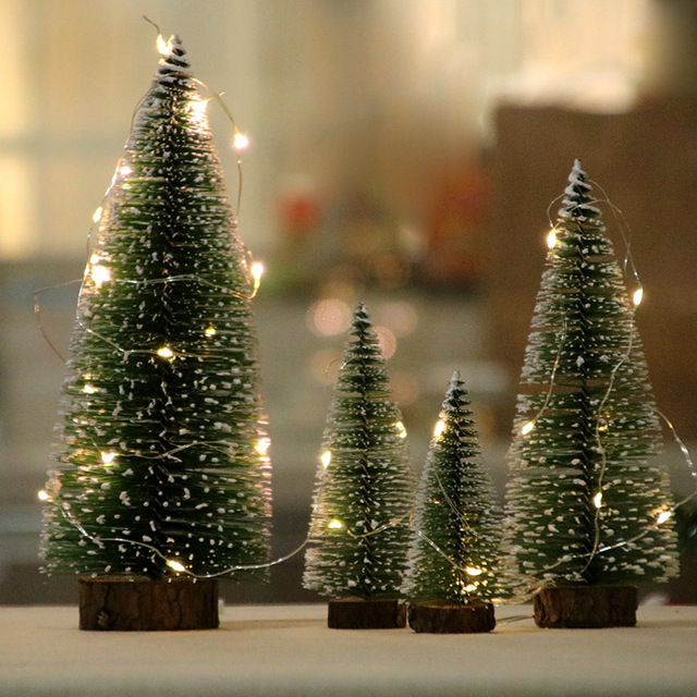 Wholesale Mini Christmas Tree Small Cedar Christmas Tree Tabletop Decoration Mini Tree