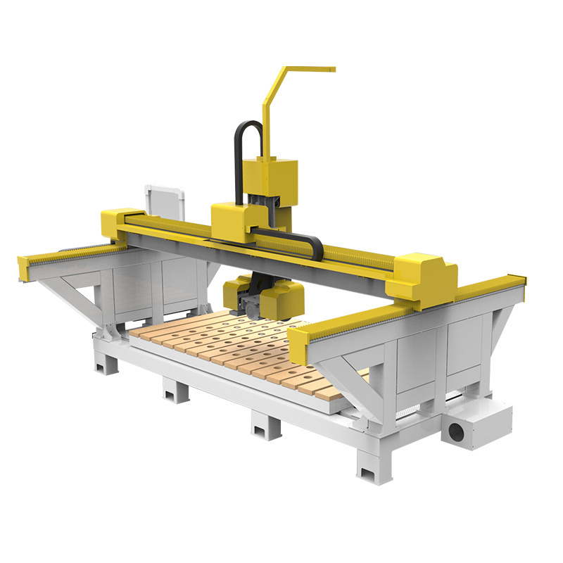 cnc router marble 5 axis cnc bridge saw stone cutting machine 5axis marble cutter machine price