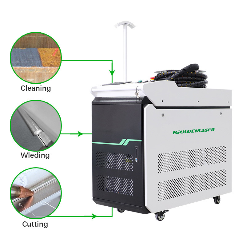 2000w rust remover machine portable cleaner laser cleaning machine rust removal