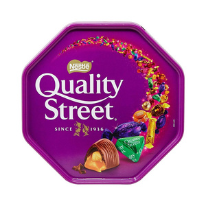 Quality Street Nestle, 2 LB, Extra Large Metal Tin, Assorted Chocolates and Toffees