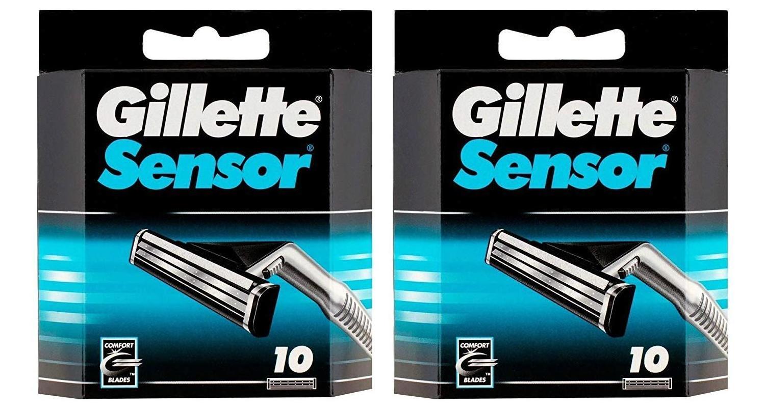 Gillette Sensor Excel - 30 Count,Gillette Sensor Razor Refill Cartridges 20 count,Gillette Sensor3 Sensitive Men  Razor