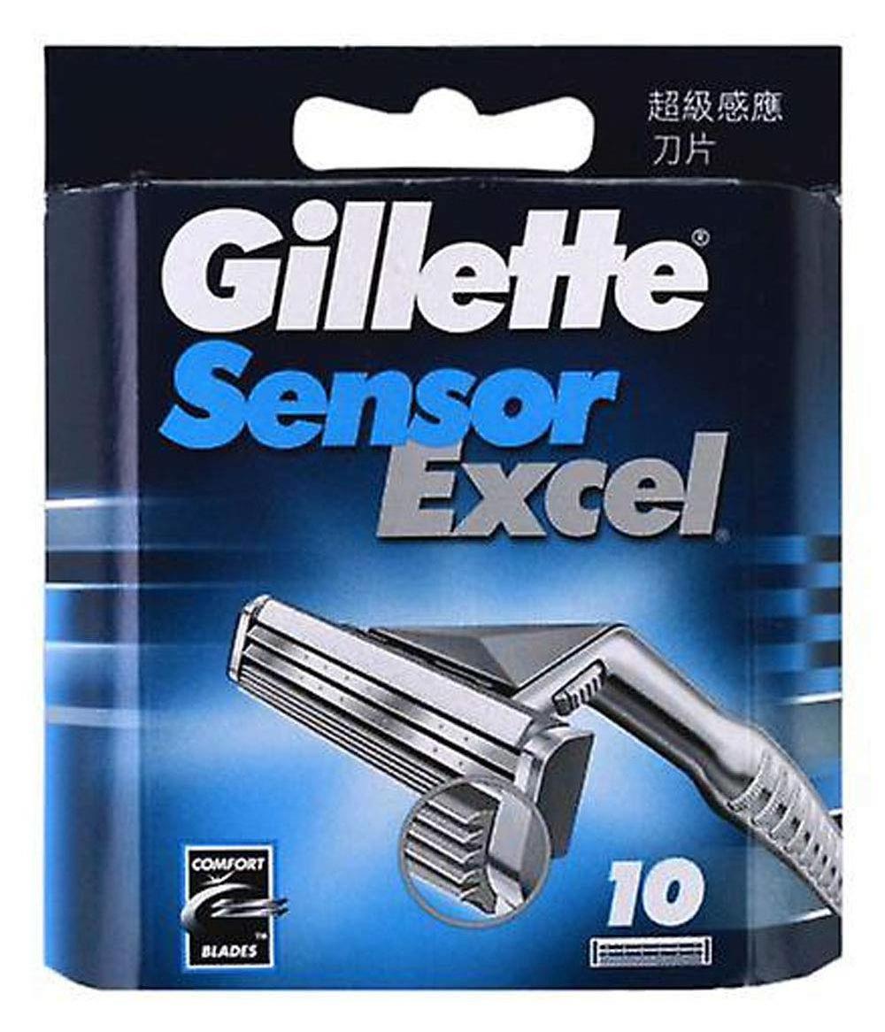 Gillette Sensor Excel - 30 Count,Gillette Sensor Razor Refill Cartridges 20 count,Gillette Sensor3 Sensitive Men  Razor