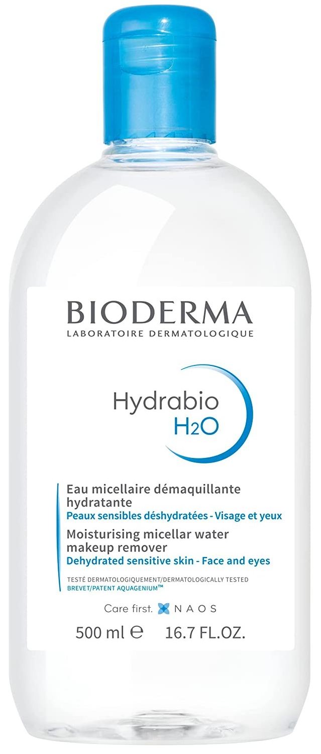 Bioderma - Sensibio - H2O Micellar Water - Makeup Remover Cleanser - Face Cleanser for Sensitive Skin 33.8oz