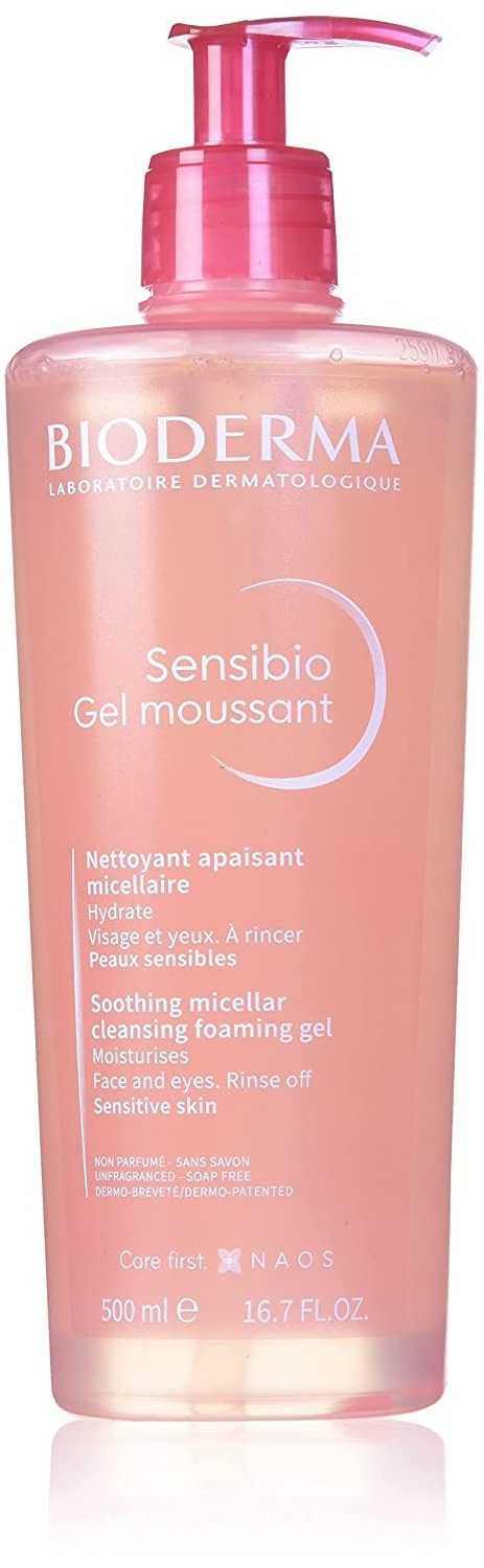 Bioderma - Sensibio - H2O Micellar Water - Makeup Remover Cleanser - Face Cleanser for Sensitive Skin