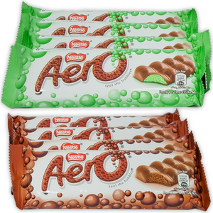 Nestle Aero Dark Chocolate Bars | 24 x 42gram bars | Imported from Canada