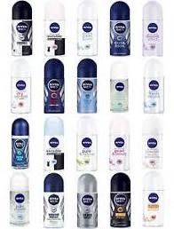 NIVEA 50ml Invisible Black And White Clear Roll On Anti Perspirant Deodorant