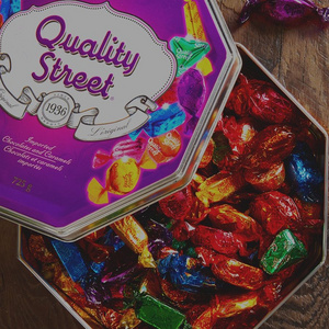 Nestle Quality Street Tin Extra Large, Can, Assorted Chocolates, Imported from United Kingdom 2lbs