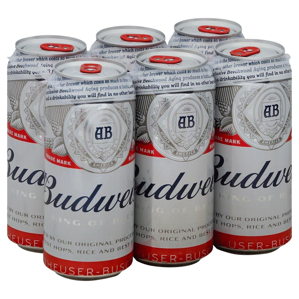 Budweiser Beer - Bottles and Cans/Can Beer/American Beer!