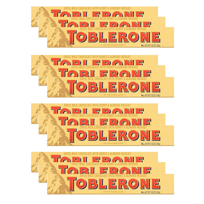 Quality Fresh New Toblerone 100g Dark Chocolate