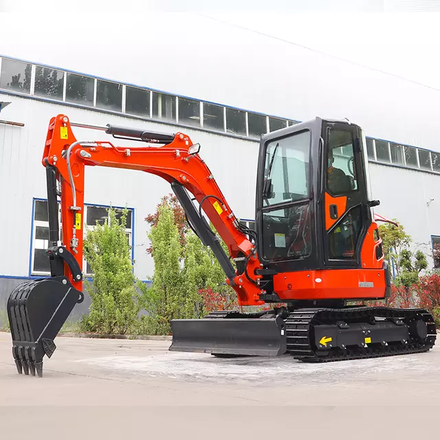 mini excavator 3.5 Ton Hydraulic Excavator Mini Digger Loader Bagger With Competitive Prices Meet CE