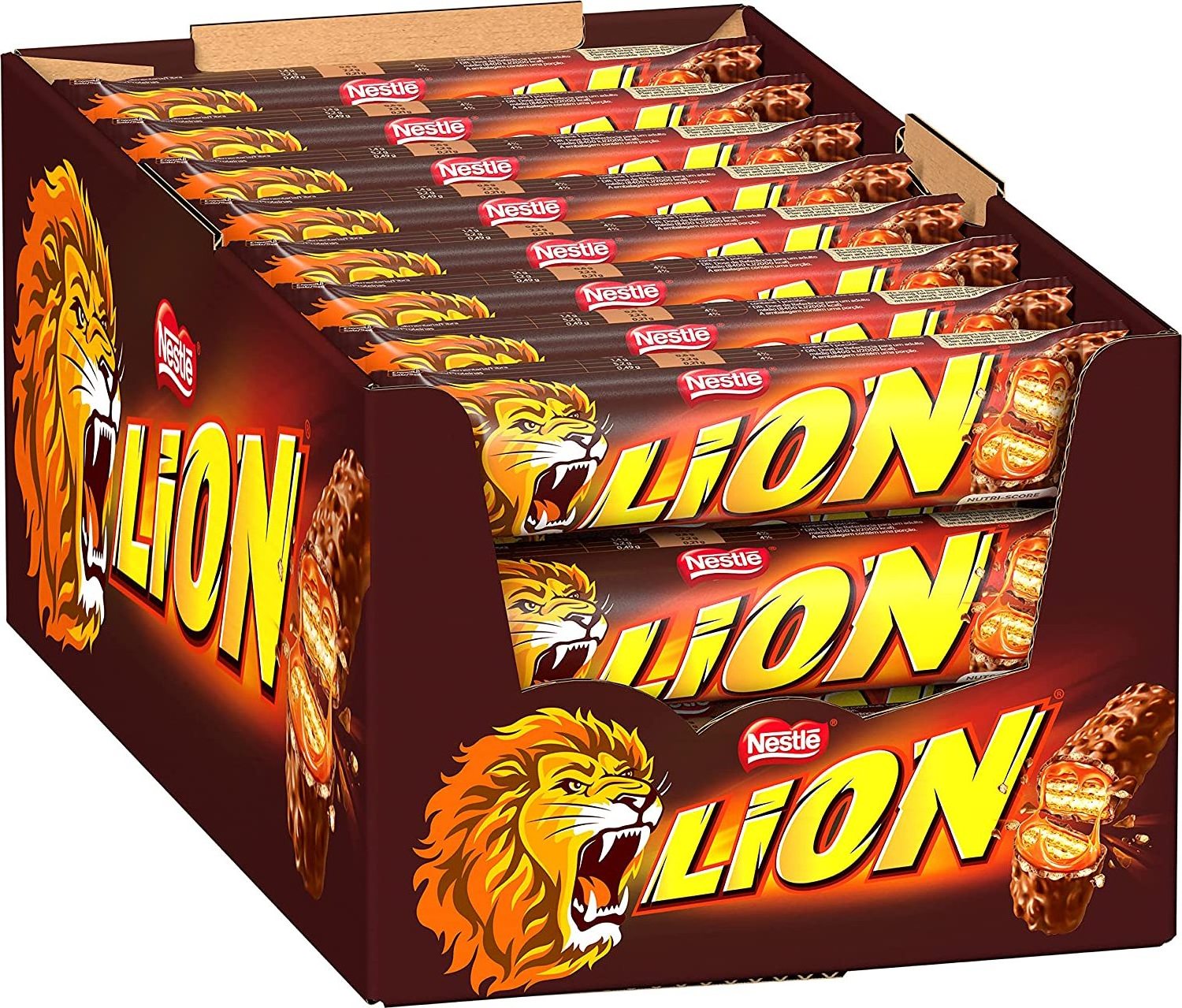 Nestle Lion Bar, 50 Gram (Pack of 4)