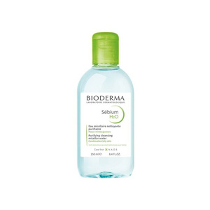 Bioderma - Sebium H2O - Micellar Water - Facial Cleanser and Makeup Remover - Face Cleanser for Combination to Oily Skin