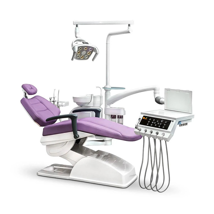 AY-A4800II Three fold type Japan dental hot selling dentist chair equipment best portable dental chair price