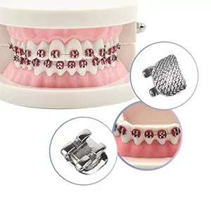 CNC dental brackets orthodontic supplies instruments ortho bracket braces for teeth