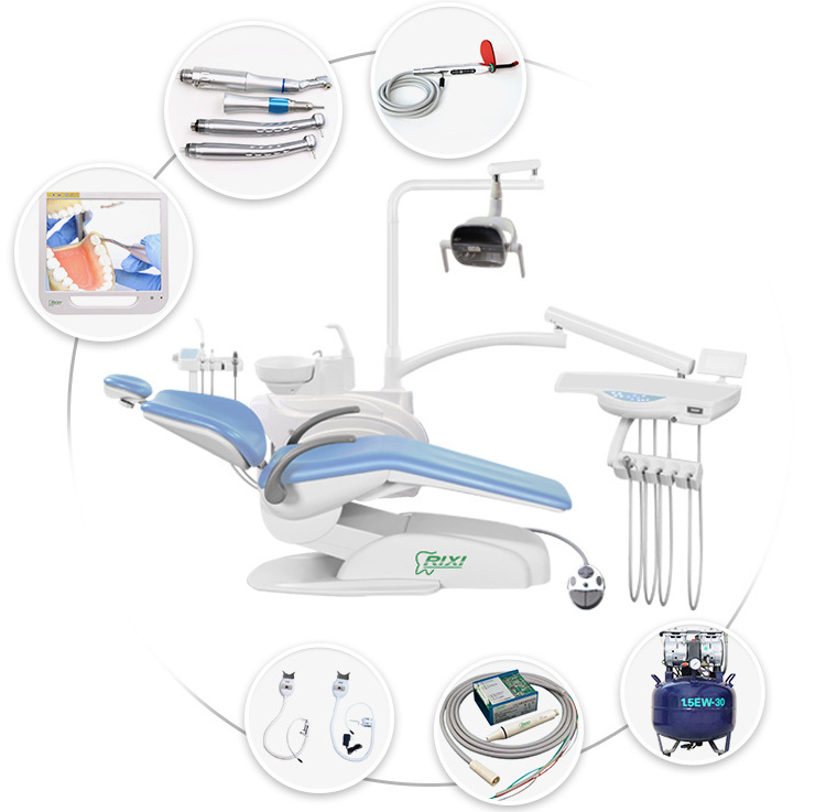 AY-A4800II Three fold type Japan dental hot selling dentist chair equipment best portable dental chair price