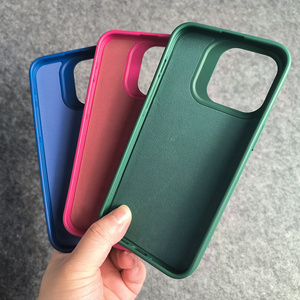 ATB Liquid Silicone Soft TPU Phone Case Shockproof Phone Cover For iPhone 15 Silicone Phone Case