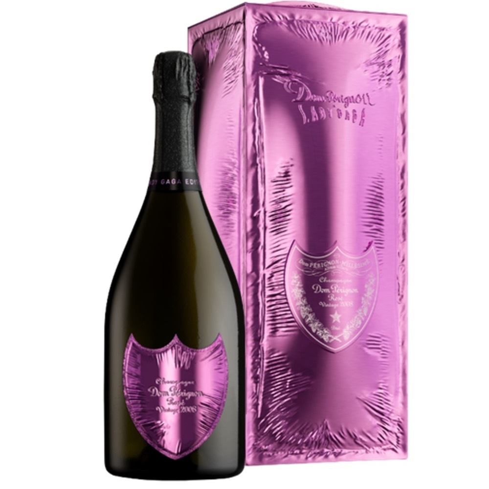 Dom Perignon Brut Vintage Champagne  Dom Perignon x Lady Gaga Rose 2006 (3x75cl) dom perignon champagne sparkling wine