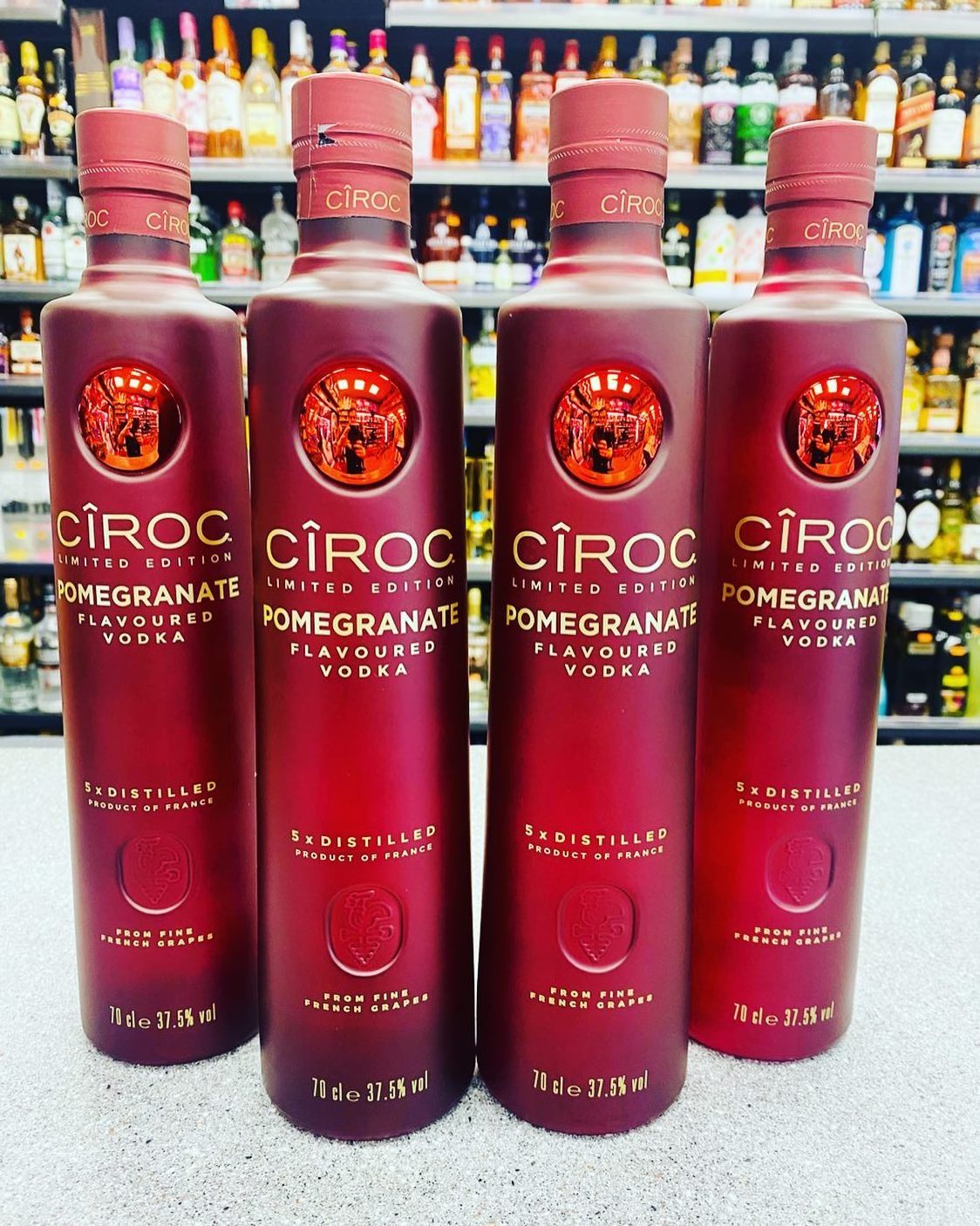 Wholesale Premium Ciroc Vodka Collections Luxury French Vodka 750ML Bottle Wholesale Private Label Vodka Bottle 750ML