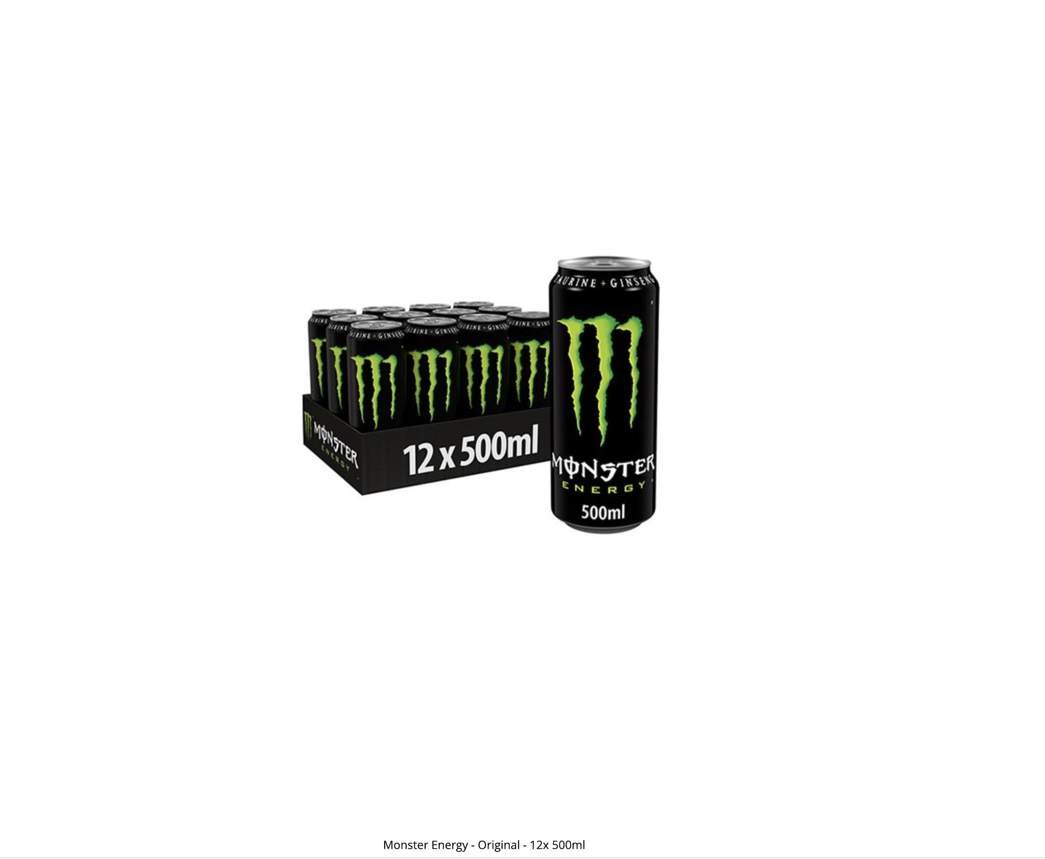 Shop Buy Monster Energy Drink Bulk from Reputable Supplier Monster Energy Drink 500ml (Pack of 24) Wholesale prices Online