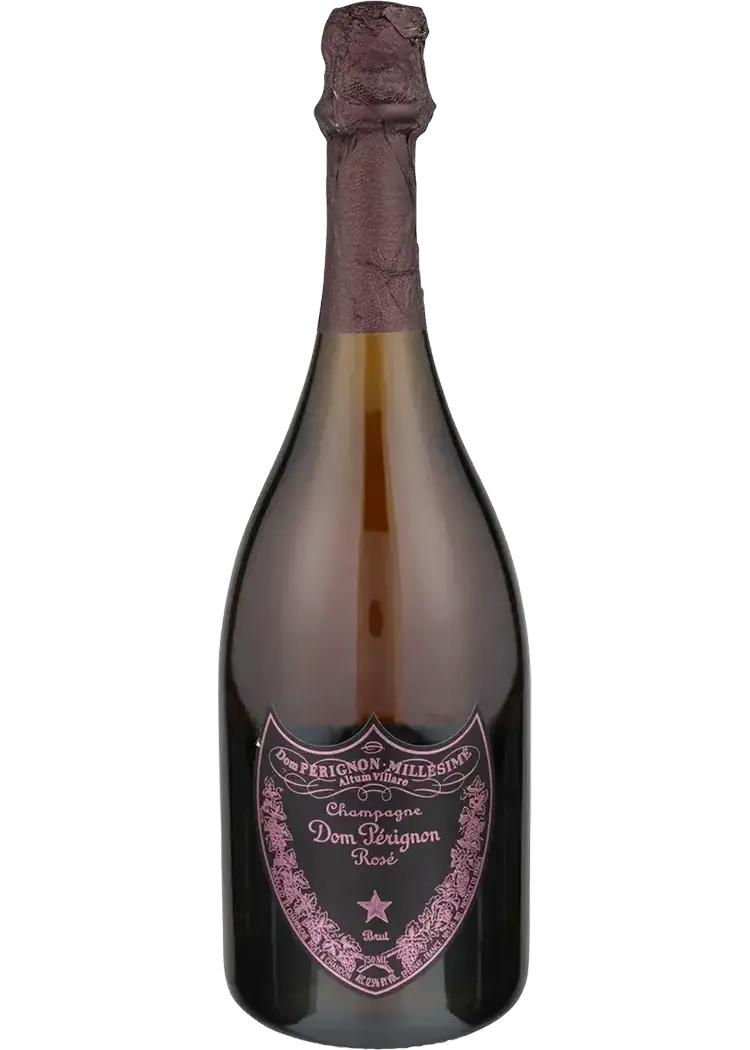 Dom Perignon Luminous Rose Brut Vintage Champagne 2008 Dom Perignon Brut Rose x Lady Gaga Limited Edition Champagne with Gift Bo