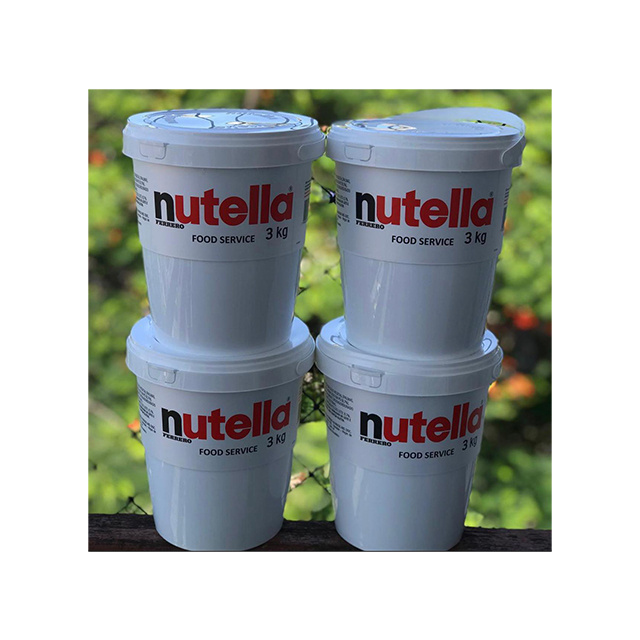 High Quality Ferrero Nutella 3kg x 4 Bucket Hazelnut Spread Wholesale Ferrero Nutellas chocolate For Export Germany and Europe