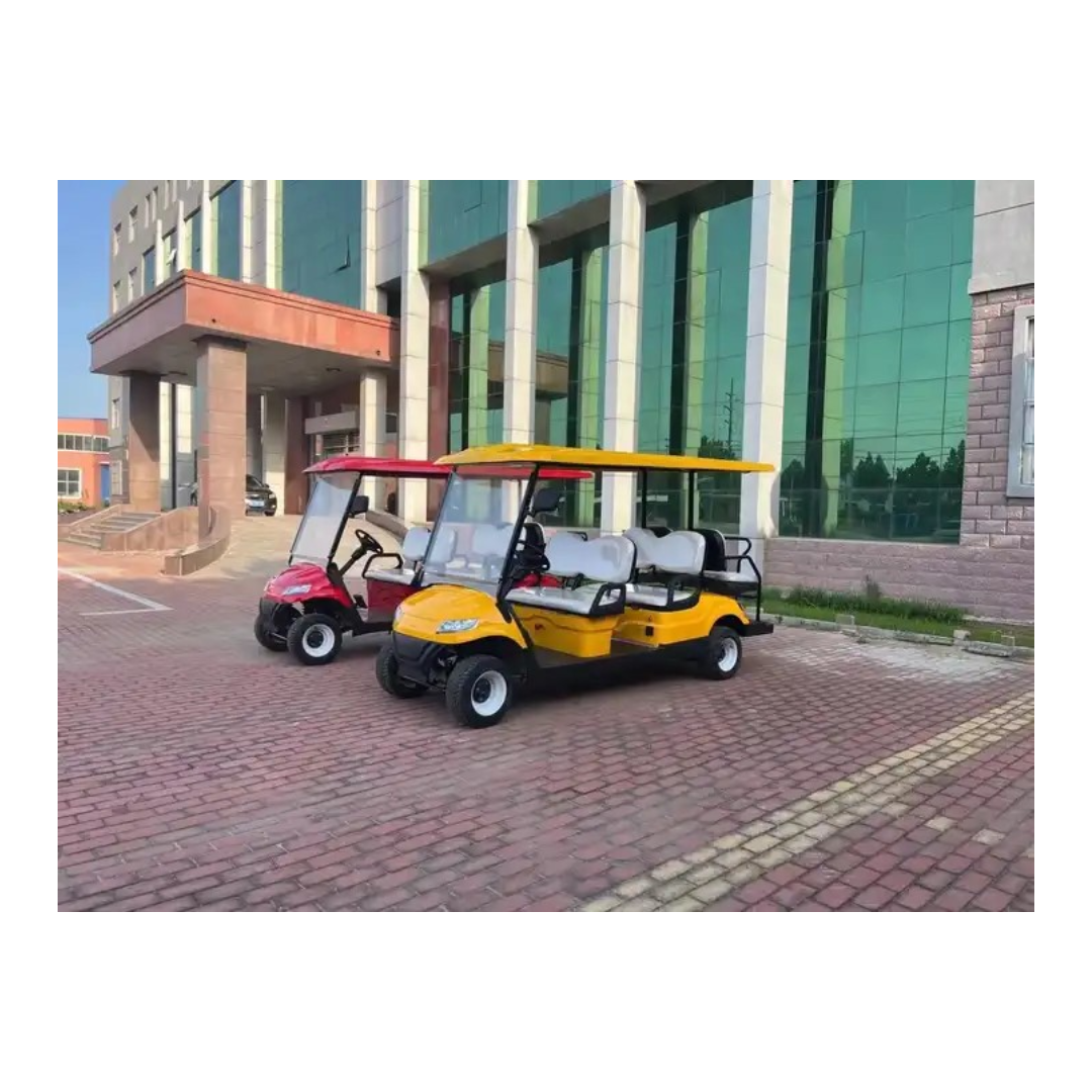 2023 New Mold Wholesale Dealer 6 Person 72v electric lifted golf cart off road buggy with lithium battery